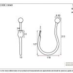 Curtain Tie Back (pair)