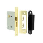 Jedo Kontrax 2 Lever Sashlocks with Square Forend & Radiused Strike Plate