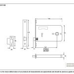 Anvil 5" Horizontal Latch