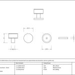 Anvil Kelso Cabinet Knob