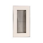 Heritage Brass - Reeded Rectangular Flush Pull