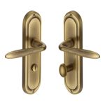 Heritage Brass - Henley Door Handle on Plate