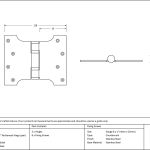From The Anvil Parliament Hinge (pair)