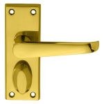 Victorian Lever on Backplate