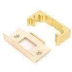 Electro Brassed ½" Rebate Kit for Tubular Mortice Latch