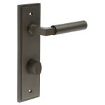 Burlington Westminster Door Handles On Back Plate with Turn & Release