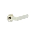 Burlington Kensington Door Handles On Rose