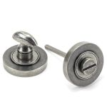Anvil Round Thumbturn Set (Plain)