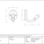 From The Anvil Coat Hook