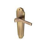 Heritage Brass - Waldorf Door Handle on Plate