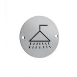 Stainless Steel Shower Symbol