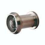 Stainless Steel Door Viewer 200 degree with Crystal lens