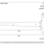 Arrow Head T Hinge (pair)