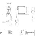 Anvil Loop Door Knocker