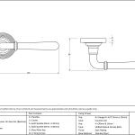 From The Anvil Newbury Lever on Rose Set (Beehive) - Unsprung