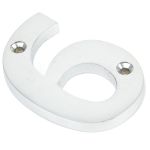 From The Anvil Satin Chrome Numeral