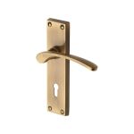 Heritage Brass - Sophia Door Handle on Plate