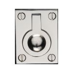 Heritage Brass - Flush Ring Cabinet Pull