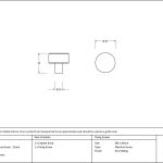 Anvil Kelso Cabinet Knob