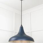 Smooth Nickel Frankley Pendant in Dusk