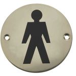 Stainless Steel Male Symbol