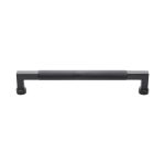 Heritage Brass - Bauhaus Knurled Door Pull Handle