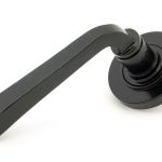 Avon Round Lever on Rose Set (Plain)