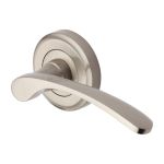 Heritage Brass - Sophia Door Handle on Round Rose