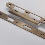 Forend Strike & Fixing Pack To Suit Din Euro Sash/ Bathroom Lock