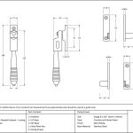 From The Anvil Night-Vent Locking Reeded Fastener