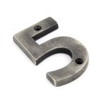 From The Anvil Pewter Numeral