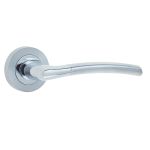 Jedo Lorenzo Door Handles On Rose