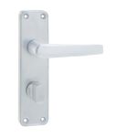 Aluminium Contract SAA Door Handles on Back Plate