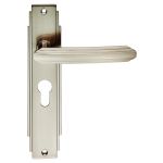 Art Deco Lever on Backplate
