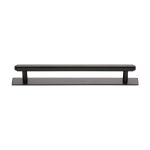 Heritage Brass - Step Cabinet Pull Handle with Plate