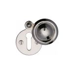 Heritage Brass - Standard Covered Key Escutcheon Round - V1020