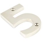 From The Anvil Polished Nickel Numeral