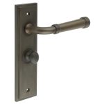 Burlington Highgate Door Handles On Back Plate with Turn & Release