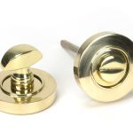 Anvil Round Thumbturn Set (Plain)