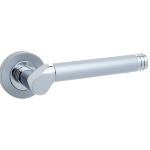 Jedo Dual Range Octavia Door Handles On Rose