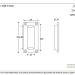 From The Anvil Flush Handle