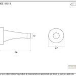From The Anvil Projection Door Stop