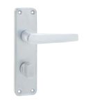 Aluminium Contract SAA Door Handles on Back Plate