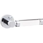Jedo Natural Milo Door Handles On Rose