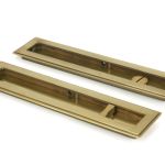 Anvil Art Deco Rectangular Pull - Privacy Set