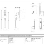 Anvil Night-Vent Locking Avon Fastener
