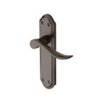 Heritage Brass - Sandown Door Handle on Plate