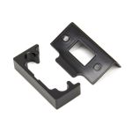 Black ½" Rebate Kit for Tubular Mortice Latch