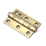 3" Ball Bearing Butt Hinge (pair) ss