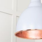 Smooth Copper Brindley Cluster Pendant in Birch